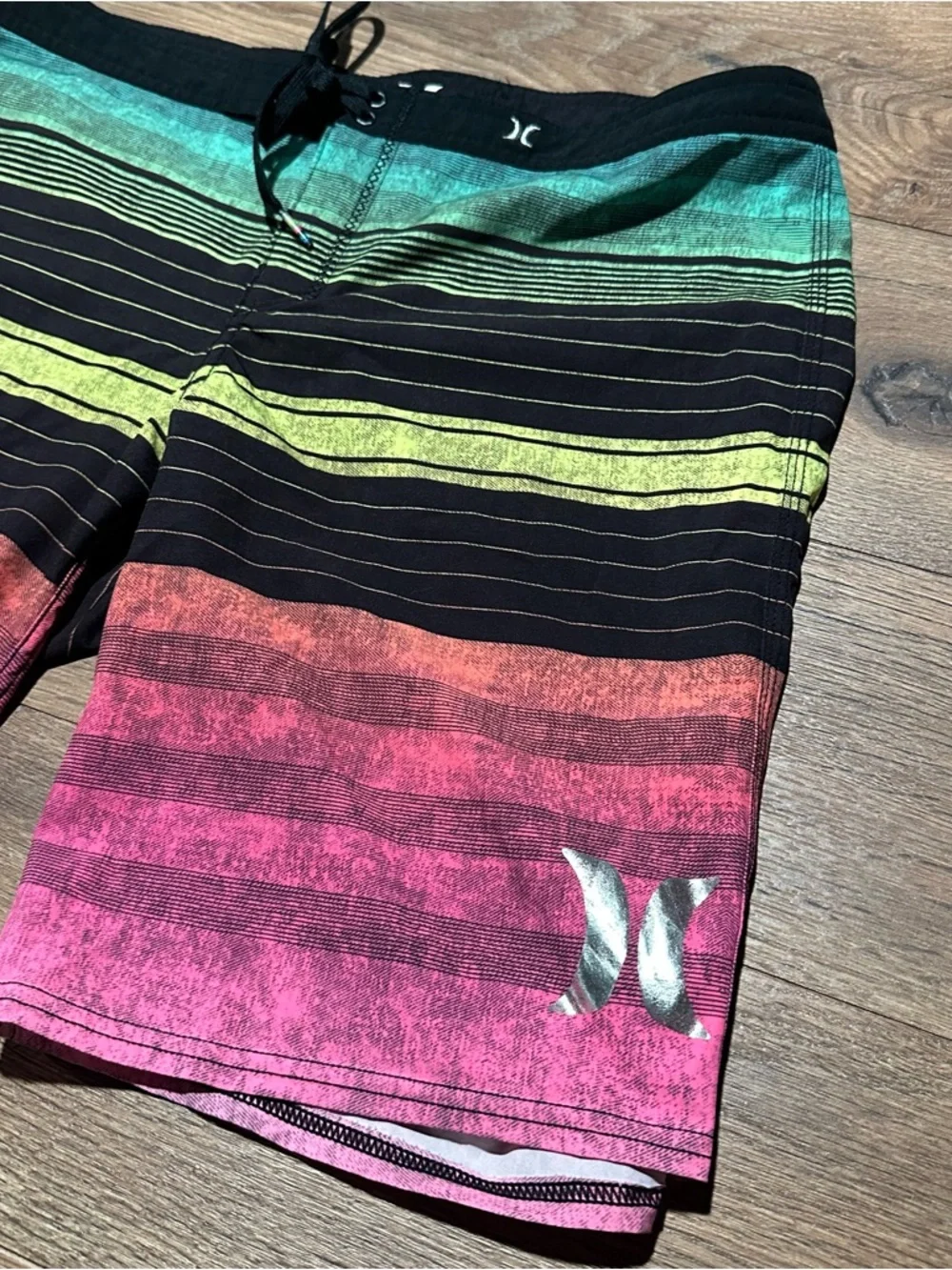 Hurley Phantom Striped Board Shorts 36‎